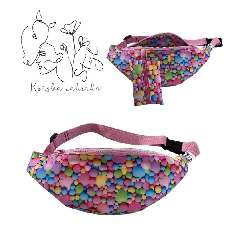 Ledvinka s kapsičkou na drobné bubble